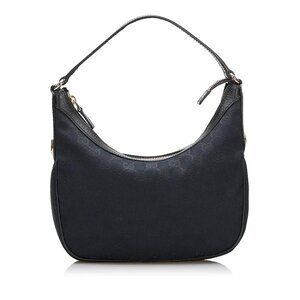 Vintage Gucci GG Canvas Shoulder Hobo Bag
